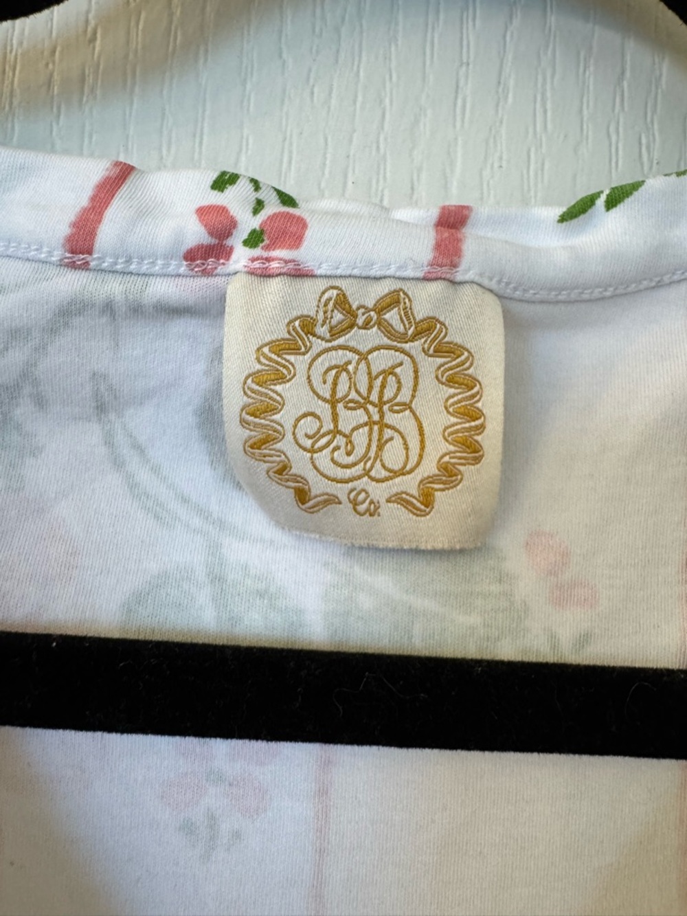 The Beaufort Bonnet Company Women’s Sleeveless Pajama Top XS Ridgewood Rows - Picture 2 of 4